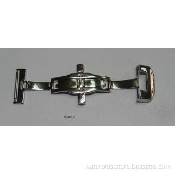 18mm, 20mm, 22mm Steel Watch Strap Buckle, Polished / Brush